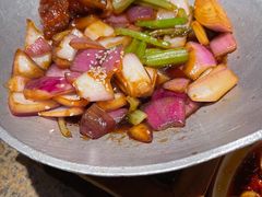蒜香蜜汁排骨-绿茶餐厅(coco park 店)