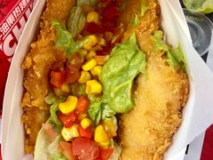 牛油果藤椒鸡超级塔可-肯德基(龙港龙跃店)