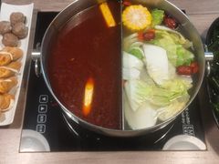 鸳鸯养生锅-老鼎旺安格斯牛肉火锅(衡艺广场店)