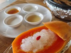 木瓜炖雪蛤-東舍食唐精品陕菜馆