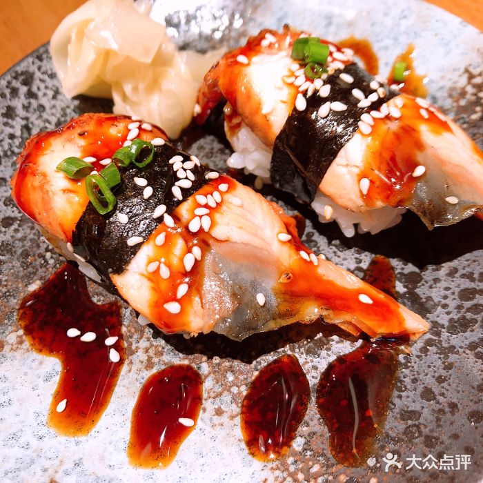 岩窟王拉面居酒屋(解放西路店)鳗鱼手握寿司图片 - 第282张