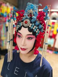 -胭脂猫京剧摄影