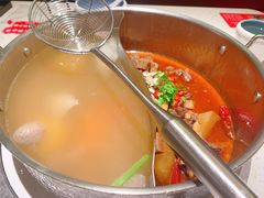 牛腩鸳鸯锅-左庭右院鲜牛肉火锅(长泰广场店)
