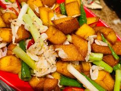 炒饼子-金太阳海鲜烧烤·本地人餐厅(东纬路旗舰店)