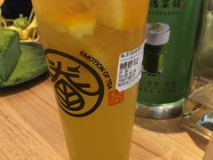 柳橙青柠乌龙-眷茶(大卫城10楼店)
