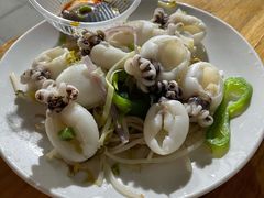 白灼墨鱼仔-美食店(华贵路店)