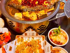-探鱼·鲜青椒爽麻烤鱼(西南商都店)