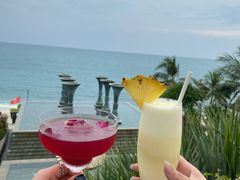 -日落吧·海景咖啡厅·餐酒吧·鸡尾酒·下午茶·乐队表演·浪漫夕阳·三亚文华东方酒店