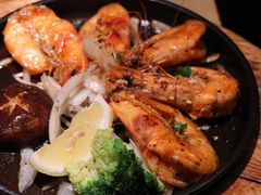 手打柠檬焗大虾-仓桥家·焗寿司·锅物(光谷步行街店)