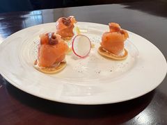 烟熏三文鱼马斯卡波尼奶酪小薄饼-La Creperie法餐厅(桃江路店)