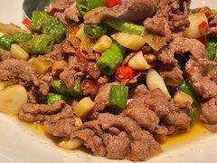 杭椒黄牛肉-新白鹿餐厅(松江开元地中海店)