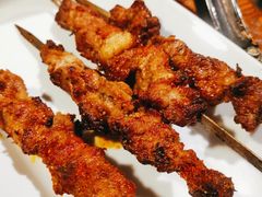 和田手法烤制羊肉串-驿楼兰·新疆菜(火车站店)