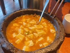 石锅鸡汤豆腐-绿茶餐厅(成都万象城店)