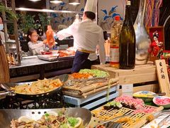 自助取餐区-北京希尔顿逸林酒店-逸轩西餐厅-自助餐厅