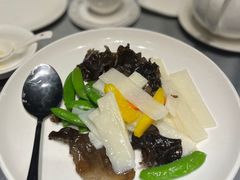 兰豆炒山药双脆-美林阁