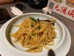 酸辣土豆丝-老头儿油爆虾(星光一期店)