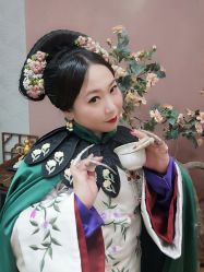 点击看大图 -后宫·古装汉服京剧儿童亲子全家福摄影