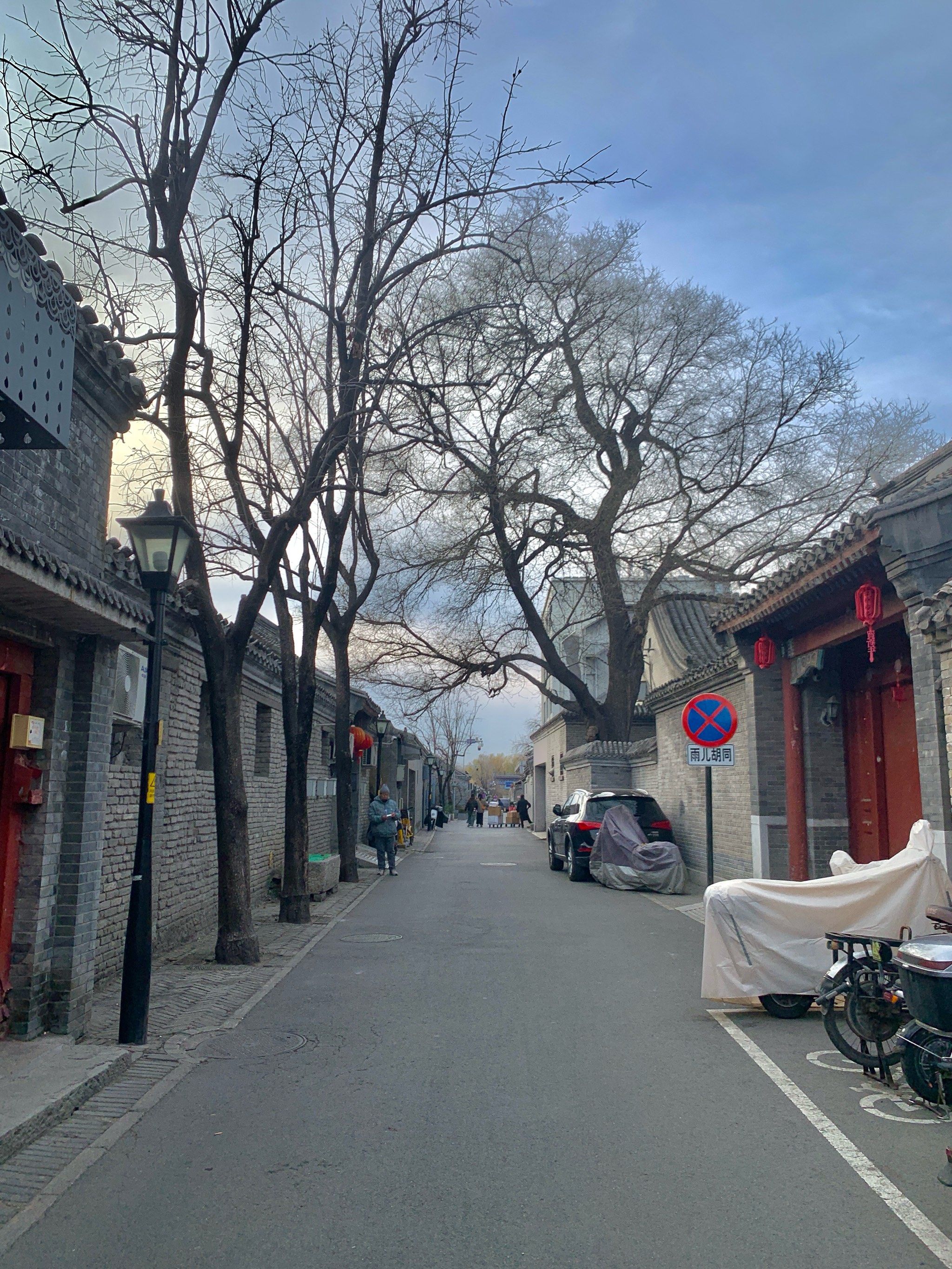 南锣鼓巷的冬天,爱上了老北京冰糖葫芦