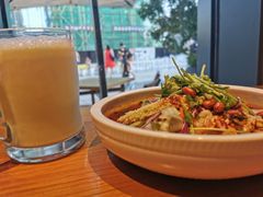现磨青黄豆豆浆-村外有星光小食铺(长嘉汇店)