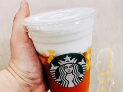 百香果桃桃茶云乌龙饮品-星巴克(成都龙湖三千集店)