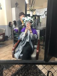 点击看大图 -茶发Salon·烫发染发理发