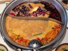 酸汤牛油鸳鸯锅-江北北火锅馆·公路夜市(魏公村店)