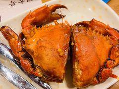 原著香煎膏油蟹-蚝老板海鲜烧烤大排档(码头店)