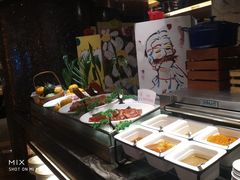 自助取餐区-岷山饭店-芝芝自助餐厅