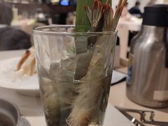 鲜活竹签虾-围炉夜话·潮汕卤水火锅(榕江店)