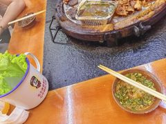 -老姐石板烧烤+铜炭火锅(总店)
