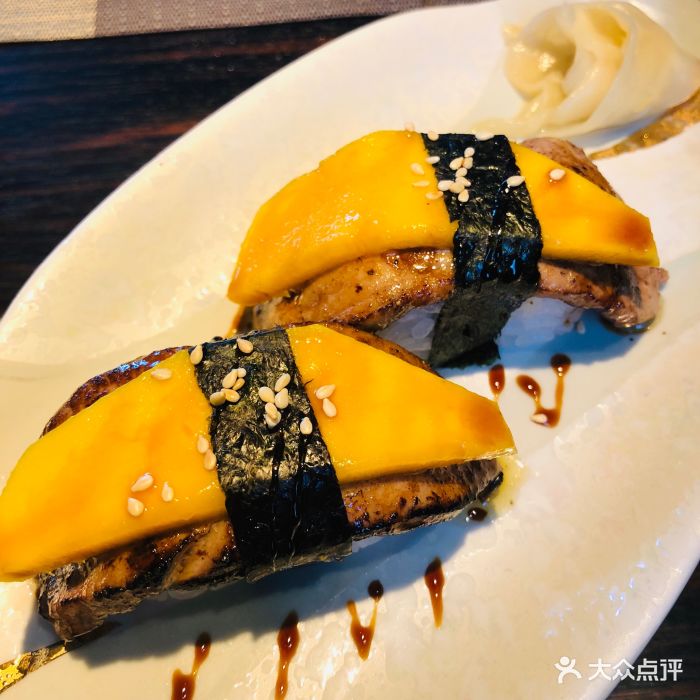 山葵家精致料理寿司吧(来福士中心店)鹅肝芒果握饭图片 - 第2张