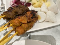 马来式沙爹鸡牛混合串-关夫人餐厅(阳光广场店)