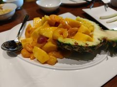 凤梨虾仁-丽景华侨酒店-渔味小厨