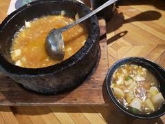 海胆石锅豆腐-院子餐厅·大锅菜·老杭帮(桥西直街店)