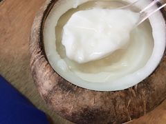 -椰爺爺·椰子冻砵仔糕