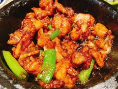 石锅杭椒牛蛙-桂满陇天书(南京德基旗舰店)