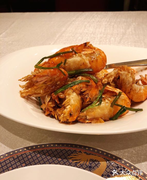 上海和平饭店龙凤厅 Dragon Phoenix上海油爆虾图片