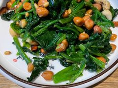 果仁菠菜-金豆角砂锅焖面(安贞店)