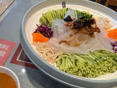 五彩拉皮-添福来墨鱼饺子 · 海鲜东北菜(黄浦路店)