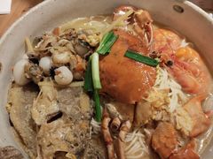 膏蟹汤面-十面欢腾·海鲜面·台式Bistro(长乐路店)