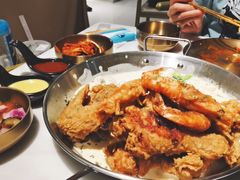 必点炸鸡翅配年糕-HOTISLAND海鸡岛·韩国料理(江南西店)