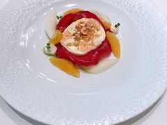 时令鲜桃沙拉-福楼法餐厅FLO