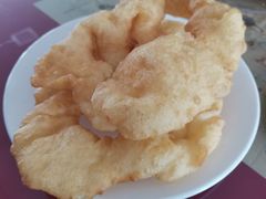 油饼-北京龙庆四季香农家饭庄·灶台鱼·碳烤虹鳟鱼(龙庆峡店)