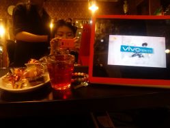 提供免费的茶、点心、IPAD-DRG达人馆造型