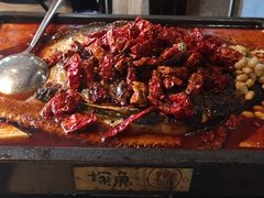 -探鱼·鲜青椒爽麻烤鱼(天一广场店)