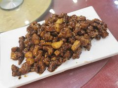 黑椒蒜子牛肉粒-桃子餐厅·天津菜(红星路直营店)