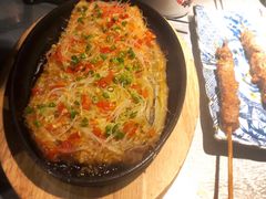 烤茄子-探鱼·鲜青椒爽麻烤鱼(广州花都来又来店)