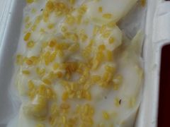 -芒果糯米饭摊子