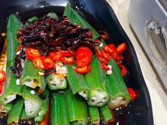 凉拌秋葵-聚味瞿记·龙虾堂(坡子街店)