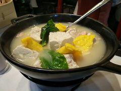 上汤炖蛋饺柴锅豆腐-到家尝北京菜(西坝河店)